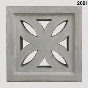 Gạch thông sáng xám 2001