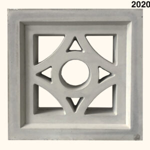 Gạch thông sáng xám 2020