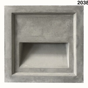 Gạch thông sáng xám 2038