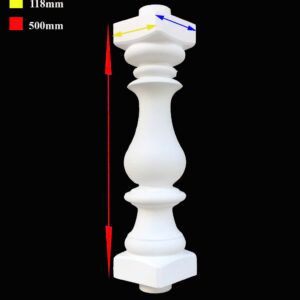 Lục bình bê tông trắng LB12-5T02