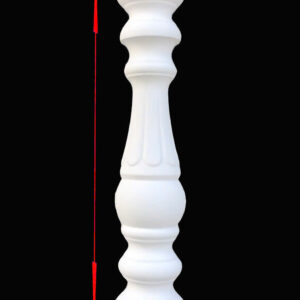 Lục bình bê tông trắng LB12-6T01