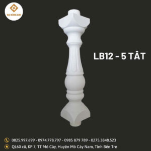 Lục bình bê tông xám LB12‑5TAT