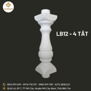 Lục bình bê tông xám LB12‑4TAT